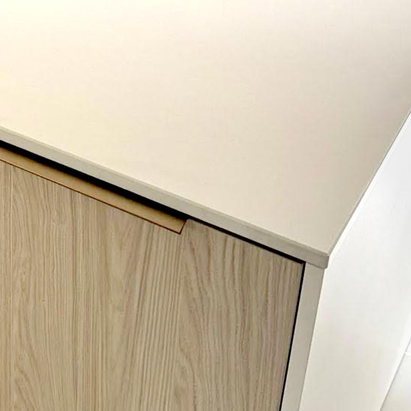 Plan de travail sur mesure en Dekton® Aeris